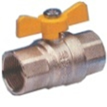 Кульовий кран для газу В/В із метеликом 3/4"