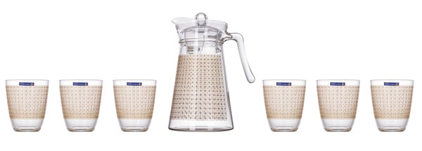 Набір для води 7 пр Luminarc galaxy gold j6174