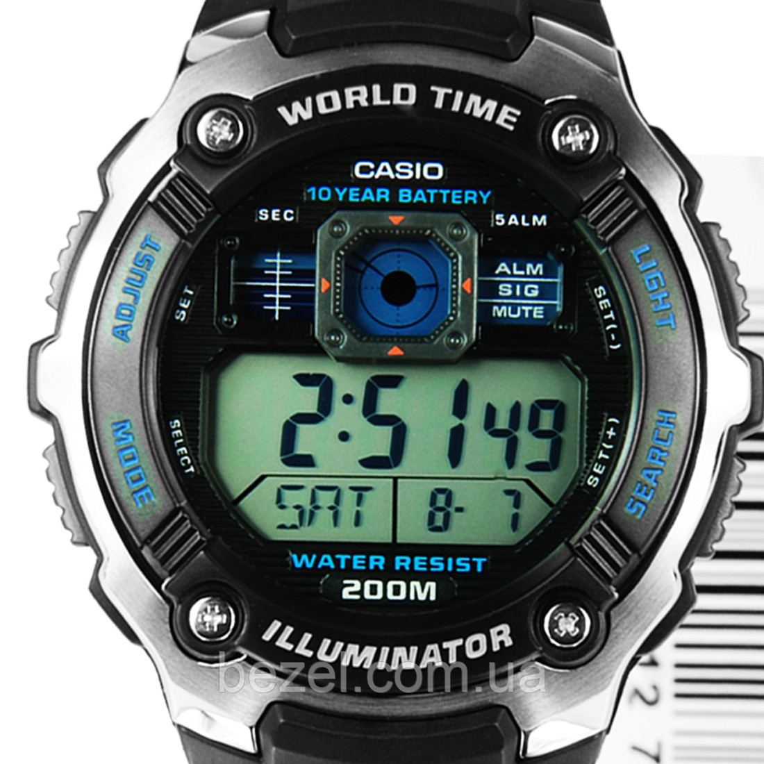 Мужские часы Casio AE2000W-1AVEF Касио водонепроницаемые японские часы ...