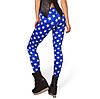 3D Легінси LX7931 сині, фото 3