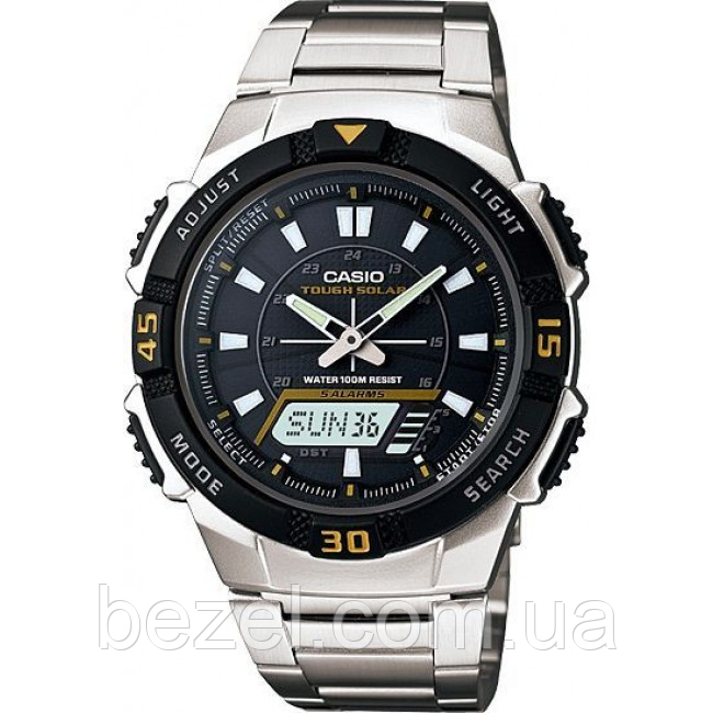 Чоловічий годинник Casio AQ-S800WD-1E Касіо водонепроникні японські годинники