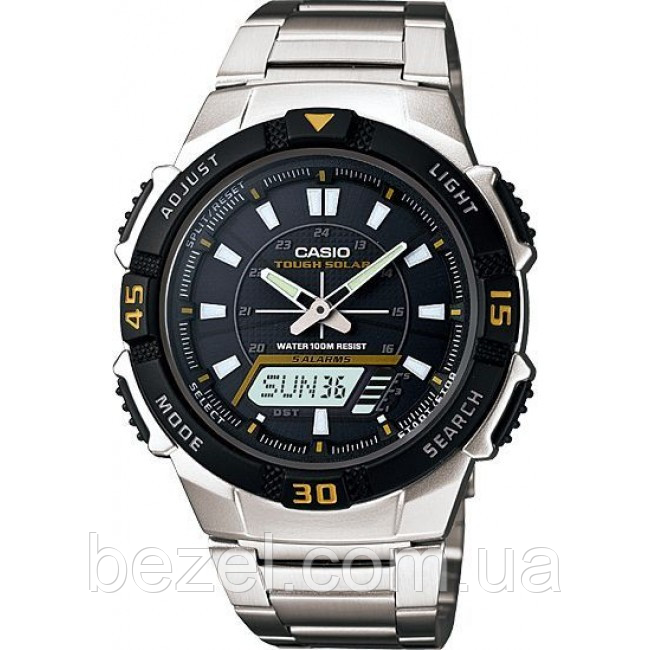 Мужские часы Casio AQ-S800WD-1E Касио водонепроницаемые японские часы - фото 1 - id-p530629038