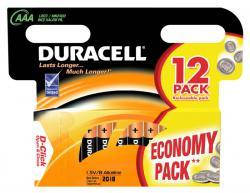 Батарейки AAA Duracell LR03 MN2400 Alkaline 12шт