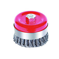 Щітка сталева чашевидних посилена "болгарка" Sigma 9027121 125мм