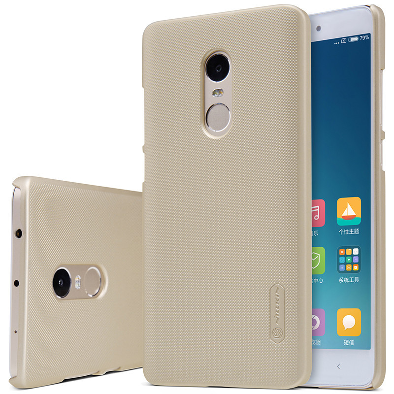 Nillkin XIAOMI Redmi Note 4 (MTK) Super Frosted Shield Gold Чохол Накладка Бампер