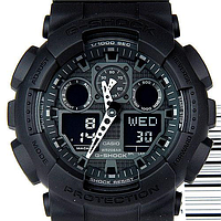 Мужские часы Casio G-Shock GA-100-1A1ER Касио водонепроницаемые японские кварцевые