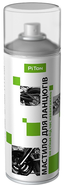Олія для ланцюгів PITON, аероз.400 мл, фото 1