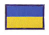 Флаг Украины на липучке 60 х 40 для рюкзака