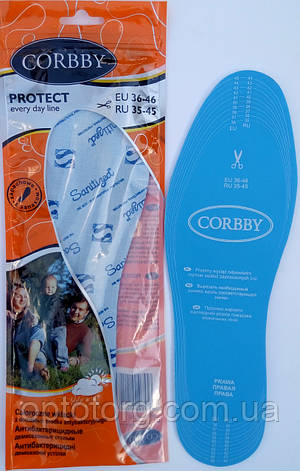 Устілка Protect бактерицидна демісезонна універсальна Corbby, фото 1