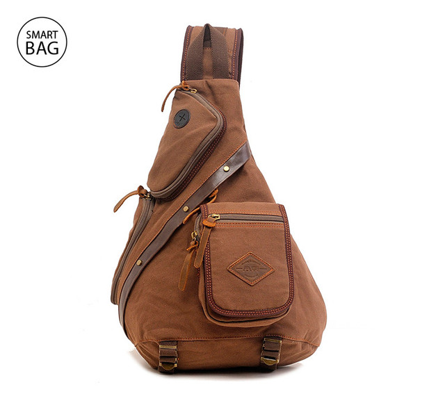 Брезентовий рюкзак через одне плече Augur Брезентовий рюкзак через одне плече Augur