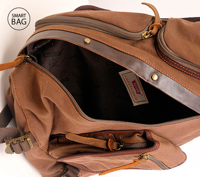 Брезентовий рюкзак через одне плече Augur Брезентовий рюкзак через одне плече Augur