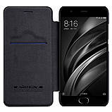 Nillkin XIAOMI Mi-6 Qin leather Black case Шкіряний Чохол Книжка, фото 4