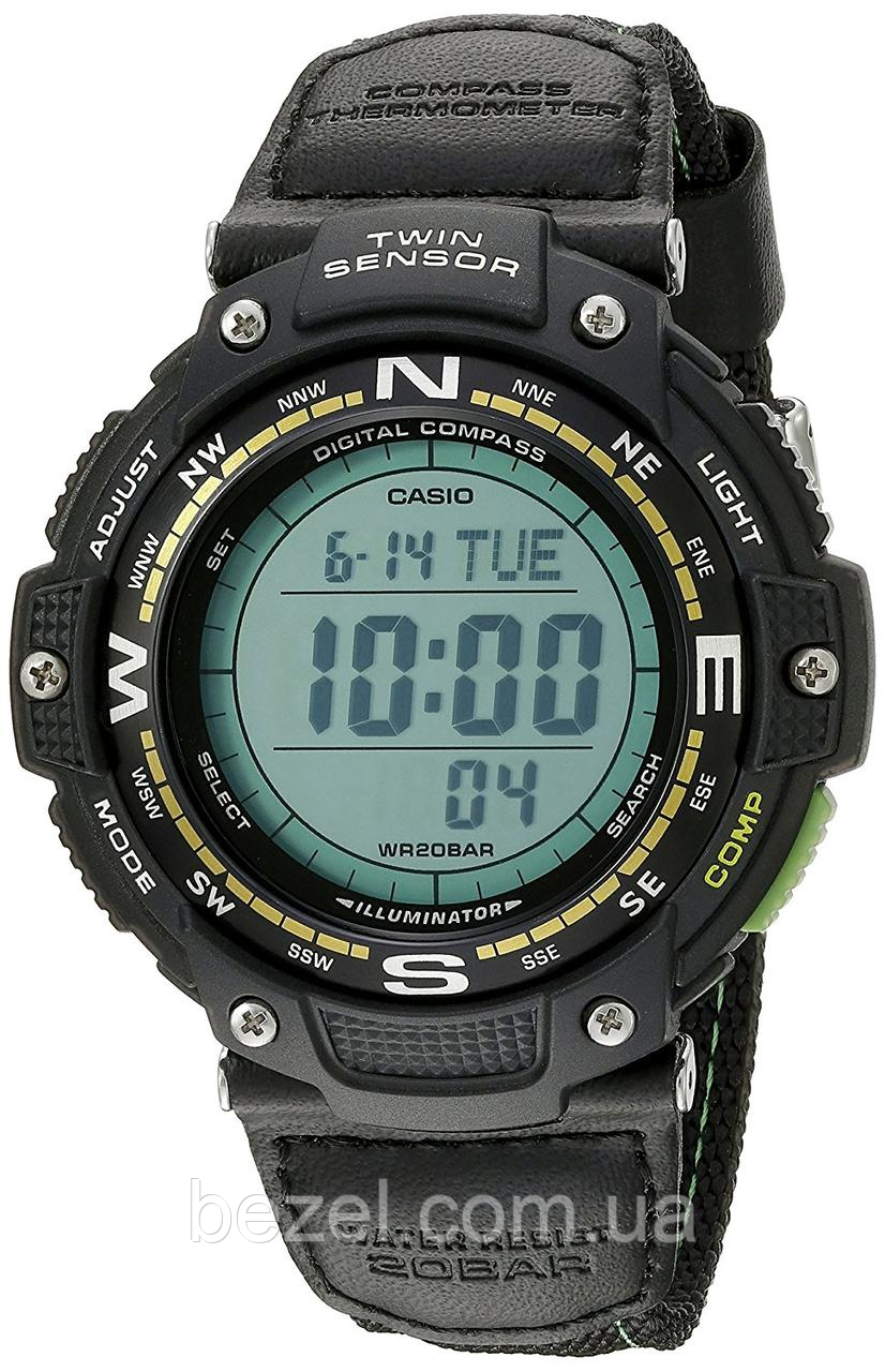 Мужские часы Casio SGW-100B-3A2ER Касио противоударные японские ...