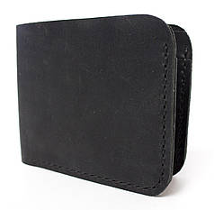 Чоловічий шкіряний гаманець ручної роботи VOILE vl-mw2-blk