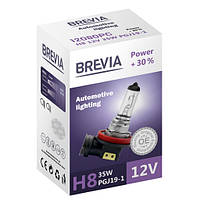 Галогенова лампа Brevia H8 Power +30% 12v/35w