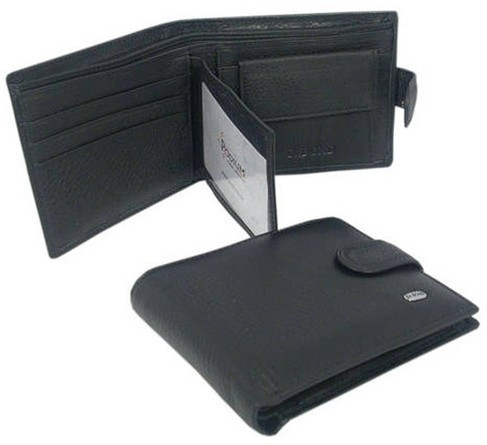 Чоловічий шкіряний гаманець портмоне Dr. Bond натуральна шкіра, фото 1