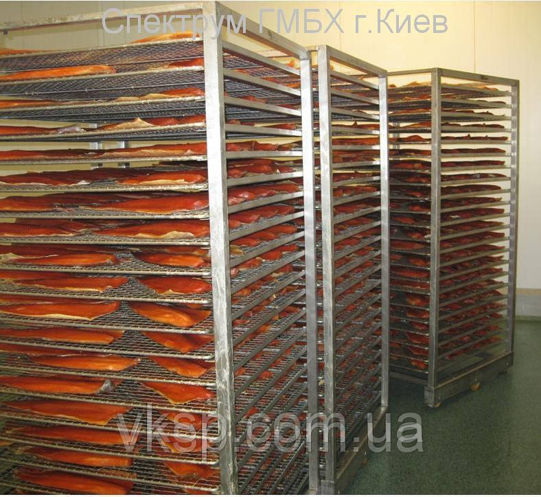 Візок для копчення риби