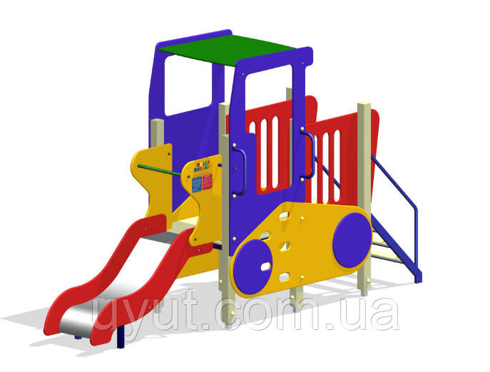 Ігровий комплекс "Трактор із гіркою" ТР600, фото 1