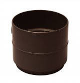 Муфта труби D75. мм коричнева RAINWAY