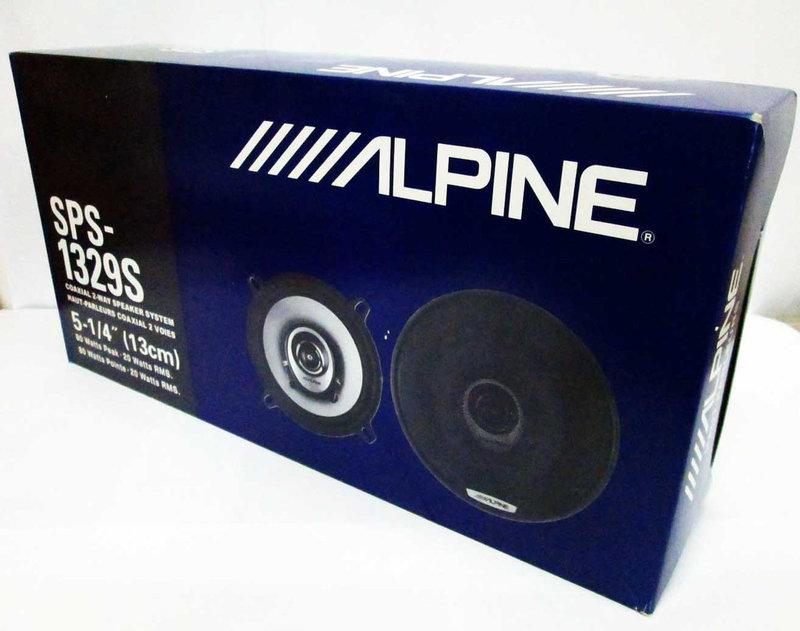 Alpine SPS-1329S (80 Вт) двосмугові 