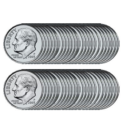 Монета U.S. Dimes (1шт)