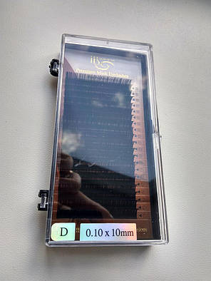 Вії I-Beauty чорні, 20 ліній D 0.10 (10 мм), фото 1