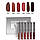 Набір рідких матових помад для губ Kylie lip kit Holiday Edition (У наборі 6 шт)срібло 226, фото 5