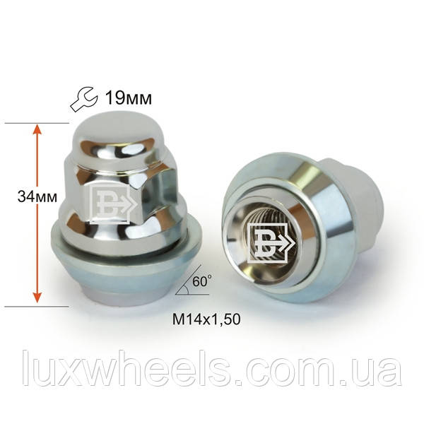 Гайка M14X1,50, фото 1