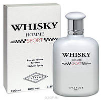 Чоловіча туалетна вода Whisky Sport 100ml. Evaflor (100% ORIGINAL)