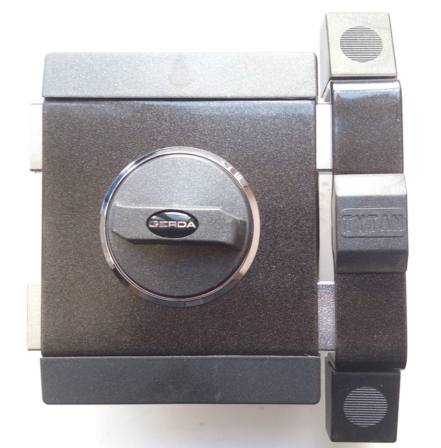 Замок накладний Gerda Tytan ZX GT7 довжина ключа 125мм