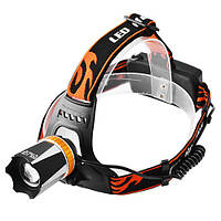 Налобний тактичний ліхтарик POLICE BL-2186-T6