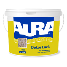 Aura Dekor Lack 10л - Фасадний лак для каменю