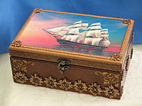 Шкатулка. Робота Марины Думиной 2