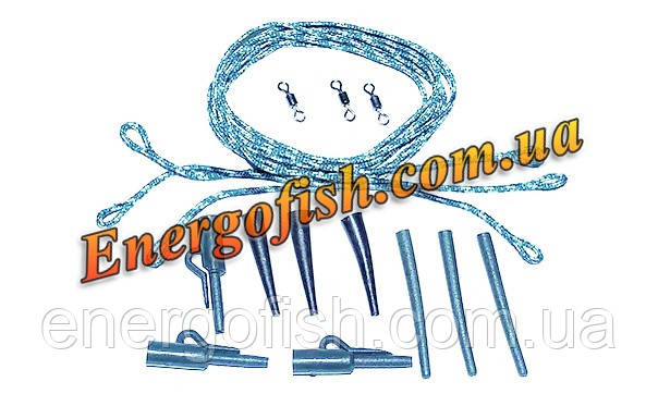 Лідкор Mad Carp з вертлюгом і кліпсою 3шт., фото 1