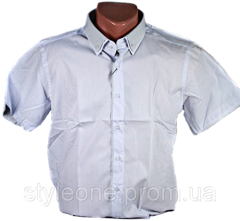 Сорочка чоловіча. Біла. Короткий рукав, фото 1