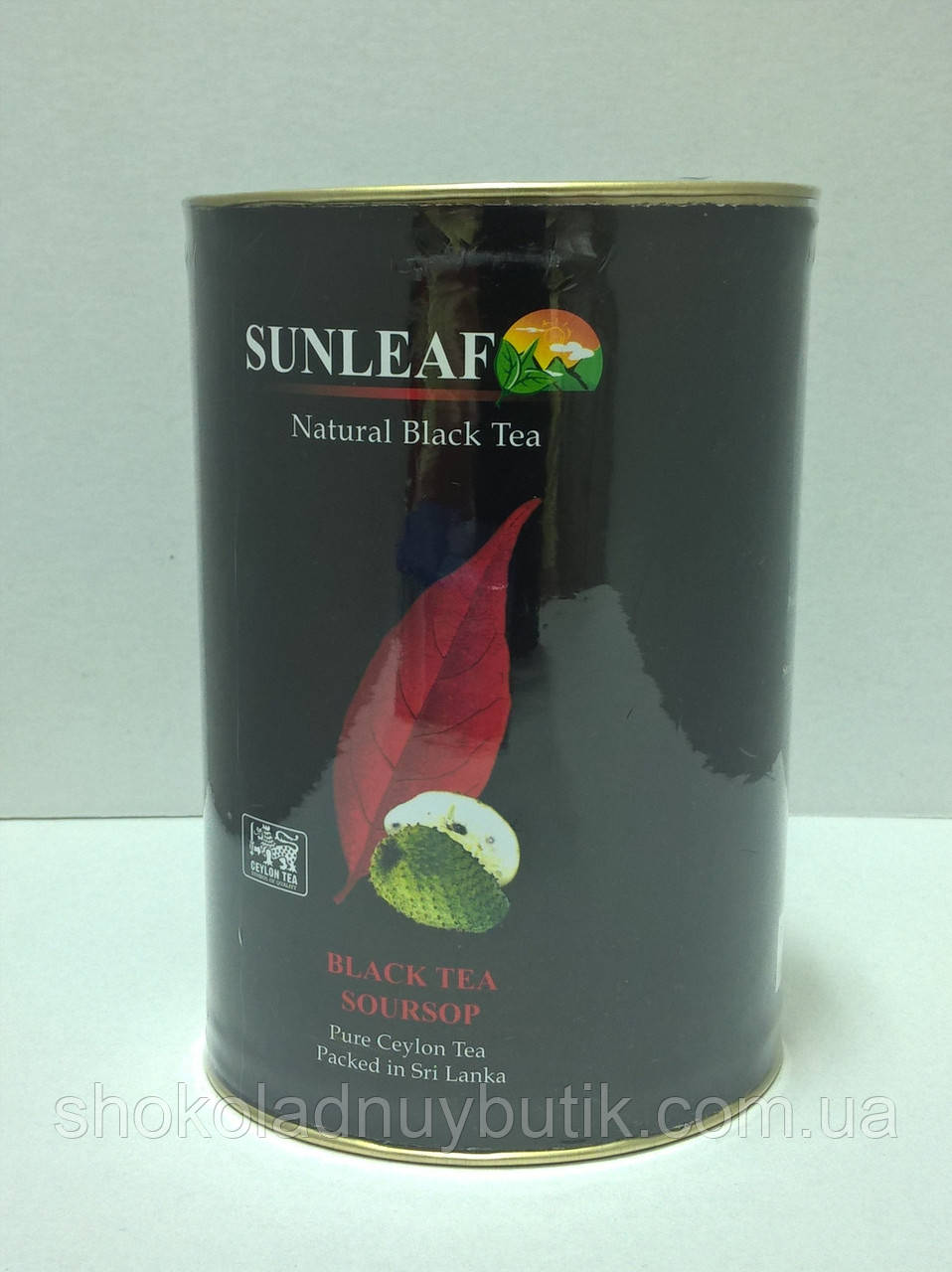 Чай SUN LEAF Тубус, черный с саусепом, 75г