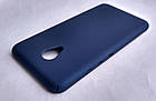 Пластиковий чохол Meizu M5 матовий Синій, фото 3
