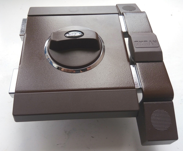 Замок накладной Gerda Tytan ZX GT8 длина ключа 103мм коричневый