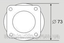 Опора MZ-146 хром - фото 3 - id-p550728307