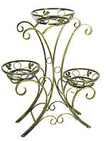 Кована підставка для квітів "Лотос 3"