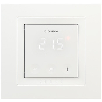Терморегулятор Terneo s unic (білий) ручне управління теплою підлогою регулятор для теплої підлоги з дисплеєм