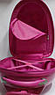 Пластикові дитячі валізи ручна поклажа Josepf Ottenn Sofia Софія якість Люкс рожевий 016-3-1/16-JDX-79-1, фото 6