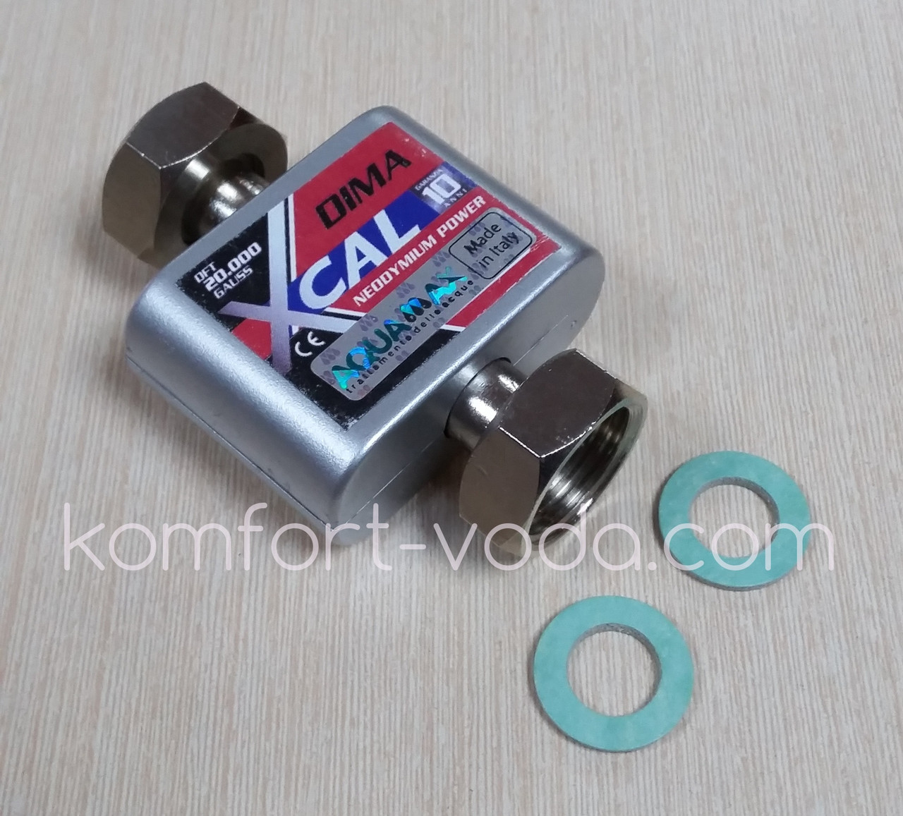 Магнітний пом'якшувач води XCAL DIMA 1/2" 20.000 Gauss, фото 1