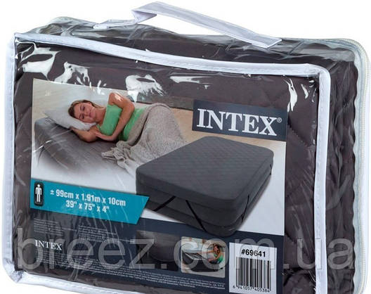 Наматрацник для надувного ліжка Intex 69641, 191 х 99 х 10 см, фото 2