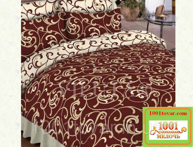 Полуторна постільна білизна Viluta (Вилюта) ранфорс, арт 5400, фото 1