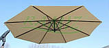 Зонт садовый FLORYDA PREMIUM 3,5м х 3,95m, фото 2