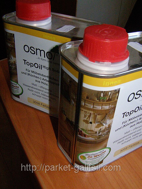 Масло-віск ТОР OIL 3061 акація для стільниць
