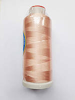 Нитки для машинної вишивки 100% віскоза (100% rayon) 3000м., № 313, персиковий світлий