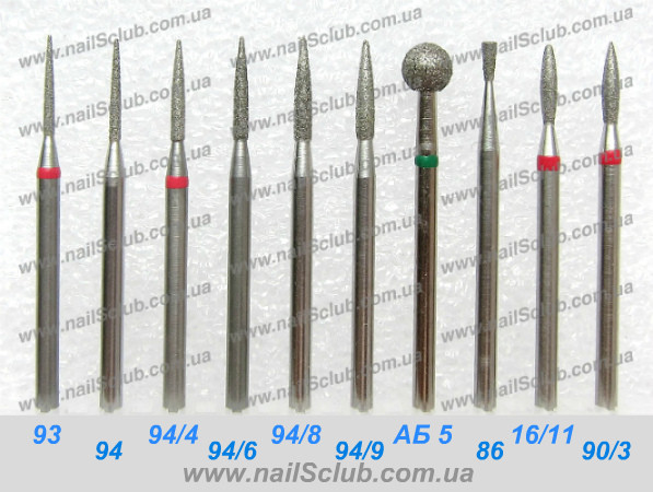 Для манікюру фрези "Голка" алмазні манікюрні купити Одеса,Миколаїв,Львів,Житомир