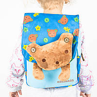 Детский рюкзак для девочек и мальчиков - голубой - 630